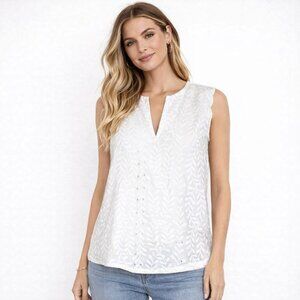 Bishop + Young | Lace Eyelet Top